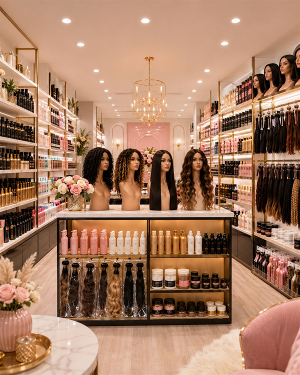 High Margin Beauty Supply Store At High-traffic Intersection