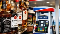liquor store gas station - 1