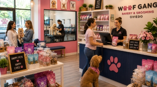 Modern Pet Grooming Busines-$420k Sales-4.9 Rated