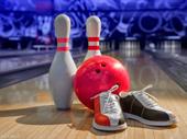established bowling alley with