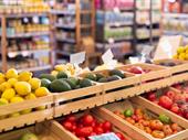supermarket produce location heart