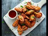 well established wings bbq