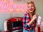 50 s themed diner