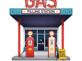 established profitable gas station