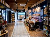 newly built-out market deli