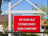 well-established sign company established