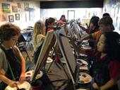 art painting studio west