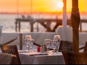 iconic waterfront restaurant with
