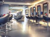 upscale hair salon affluent
