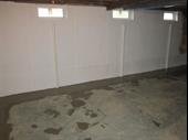 basement waterproofing system installation