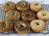 high volume bagel shop