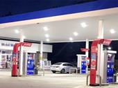 mobil gas station with