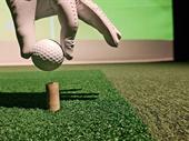 semi-absentee indoor golf simulator