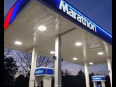 brand-new gas station +
