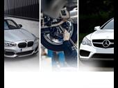 bmw mercedes porsche auto