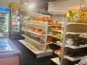 restaurant with grocery meat