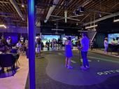 indoor golf simulator with