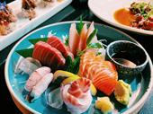 fine sushi restaurant with
