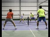 new indoor pickleball facility