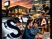 established sign manufacturing business