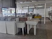 distressed washateria laundromat central