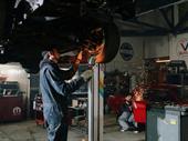 high-volume auto service center