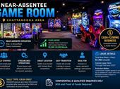 near-absentee game room with