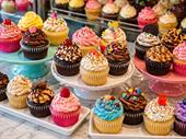 franchise cupcake shop affluent