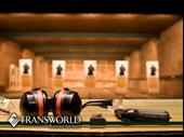 gun range with safe