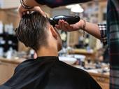 neighborhood barbershop with strong