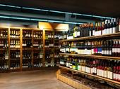 perfectly located wine shop