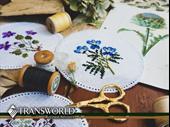 quaint framing cross stitch