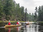 outdoor adventures canoe guiding