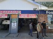 mechanic shop + gas