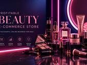 beauty e-commerce store generating