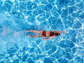 established pool outdoor living
