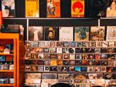 long-established record resale shop