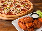 established pizzeria subs wings
