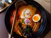 popular highly-rated ramen restaurant
