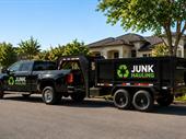 drop-off junk trailer rental