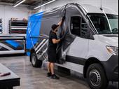 commercial vehicle wrap sign