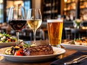 full-service restaurant bar for