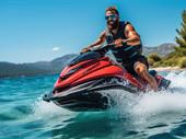 established water sports beach