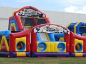 bounce into business inflatable