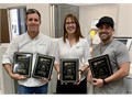 Minuteman Press Franchise, Miramar/San Diego. Pictured L-R: Rob Overstreet (Owner), Cathleen Stamm (Account Manager), and Abel Zaragoza (Graphics/Production).