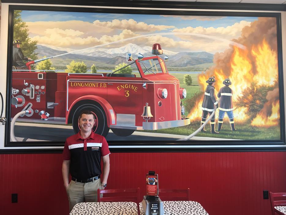 Photo of Matthew at Firehouse Subs